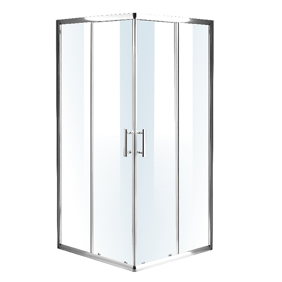NNEDSZ 1000 x 900mm Sliding Door Nano Safety Glass Shower Screen By Della Francesca