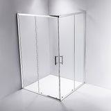 NNEDSZ 1000 x 1200mm Sliding Door Nano Safety Glass Shower Screen By Della Francesca