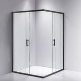NNEDSZ 1000 x 1000mm Sliding Door Nano Safety Glass Shower Screen By Della Francesca