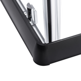 NNEDSZ 1000 x 1200mm Sliding Door Nano Safety Glass Shower Screen By Della Francesca