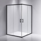 NNEDSZ 1200 x 800mm Sliding Door Nano Safety Glass Shower Screen By Della Francesca