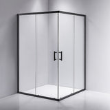 NNEDSZ 1200 x 900mm Sliding Door Nano Safety Glass Shower Screen By Della Francesca