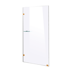 NNEDSZ 800 x 2000mm Frameless 10mm Safety Glass Shower Screen