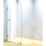 NNEDSZ 800 x 2100mm Frameless 10mm Safety Glass Shower Screen