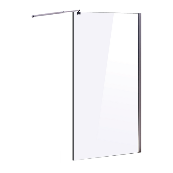 NNEDSZ 1100 x 2100mm Frameless 10mm Safety Glass Shower Screen