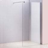 NNEDSZ 1200 x 2100mm Frameless 10mm Safety Glass Shower Screen