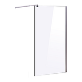 NNEDSZ 1200 x 2000mm Frameless 10mm Safety Glass Shower Screen