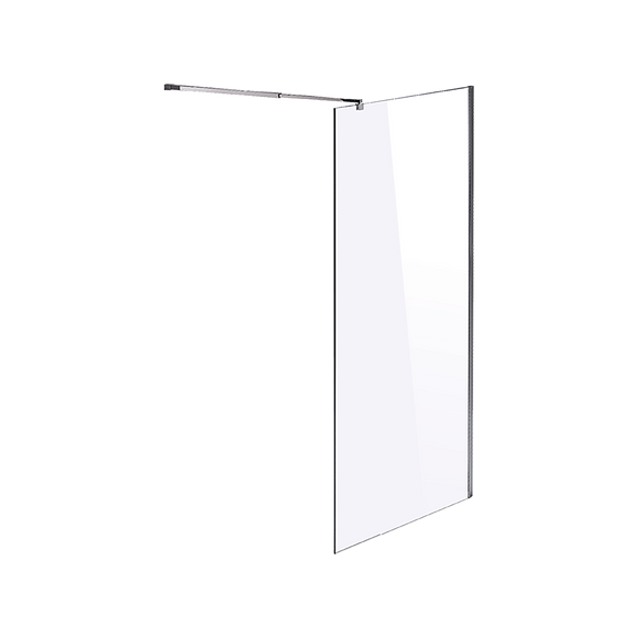 NNEDSZ 1000 x 2100mm Frameless 10mm Safety Glass Shower Screen