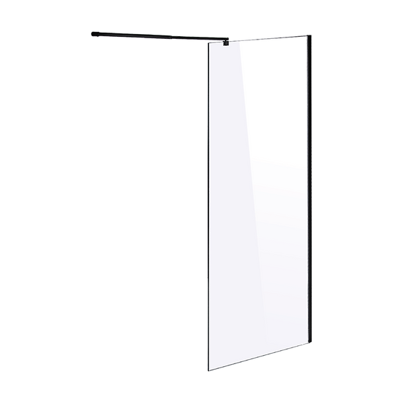 NNEDSZ 1000 x 2000mm Frameless 10mm Safety Glass Shower Screen