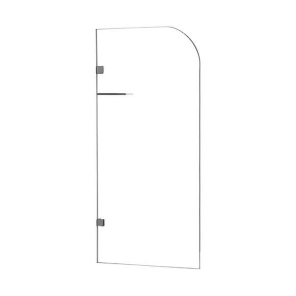 NNEDSZ 700 x 1450mm Frameless Bath Panel 10mm Glass Shower Screen By Della Francesca