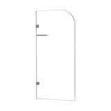 NNEDSZ 700 x 1450mm Frameless Bath Panel 10mm Glass Shower Screen By Della Francesca