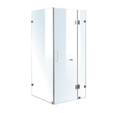 NNEDSZ 1000 x 1000mm Frameless 10mm Glass Shower Screen By Della Francesca