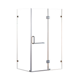 NNEDSZ 1200 x 900mm Frameless 10mm Glass Shower Screen By Della Francesca