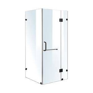 NNEDSZ 1100 x 900mm Frameless 10mm Glass Shower Screen By Della Francesca