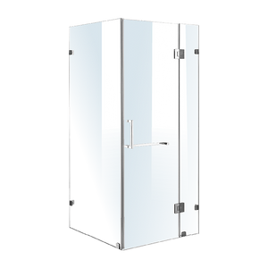 NNEDSZ 1100 x 900mm Frameless 10mm Glass Shower Screen By Della Francesca