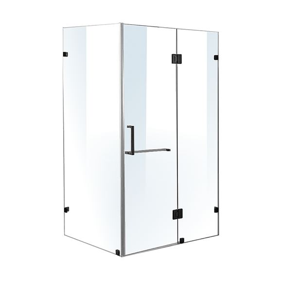 NNEDSZ 1200 x 1000mm Frameless 10mm Glass Shower Screen By Della Francesca