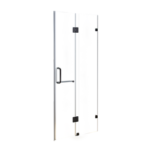 NNEDSZ 120 x 200cm Wall to Wall Frameless Shower Screen 10mm Glass By Della Francesca