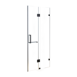 NNEDSZ 120 x 200cm Wall to Wall Frameless Shower Screen 10mm Glass By Della Francesca