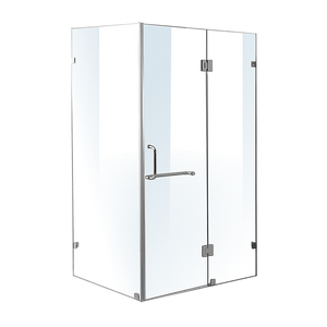 NNEDSZ 1100 x 900mm Frameless 10mm Glass Shower Screen By Della Francesca