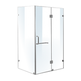 NNEDSZ 1100 x 900mm Frameless 10mm Glass Shower Screen By Della Francesca