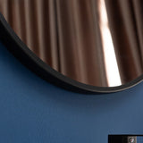 NNEDSZ 70cm Round Wall Mirror Bathroom Makeup Mirror by Della Francesca