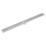 NNEDSZ 900mm Bathroom Shower Stainless Steel Grate Drain w/Centre outlet Floor Waste Square Pattern