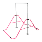 NNEDSZ Kids Gymnastics Bars Training Horizontal Bar Monkey Kip Bar Pink