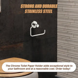 NNEDSZ Classic Chrome Toilet Paper Holder Bathroom