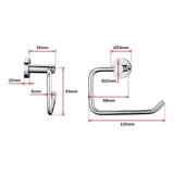 NNEDSZ Classic Chrome Toilet Paper Holder Bathroom