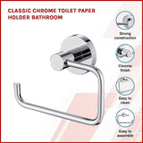 NNEDSZ Classic Chrome Toilet Paper Holder Bathroom