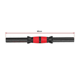 NNEDSZ 20kg Adjustable Rubber Dumbbell Set Barbell Home GYM Exercise Weights