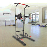 NNEDSZ Power Tower Chin Up Bar Push Pull Up Knee Raise Weight Bench Gym Station