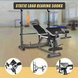 NNEDSZ Multi Station Home Gym Weight Bench Press Leg Equipment Set Fitness Exercise