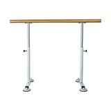 NNEDSZ Wooden Portable Ballet Bar Stretch Barre Dance Bar 1.5M Freestanding Ballet Bar