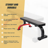 NNEDSZ Fitness Flat Bench Weight Press Gym Home Strength Training Exercise