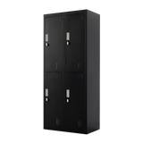 NNEDSZ Four-Door Office Gym Shed Storage Locker