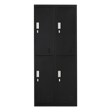 NNEDSZ Four-Door Office Gym Shed Storage Locker