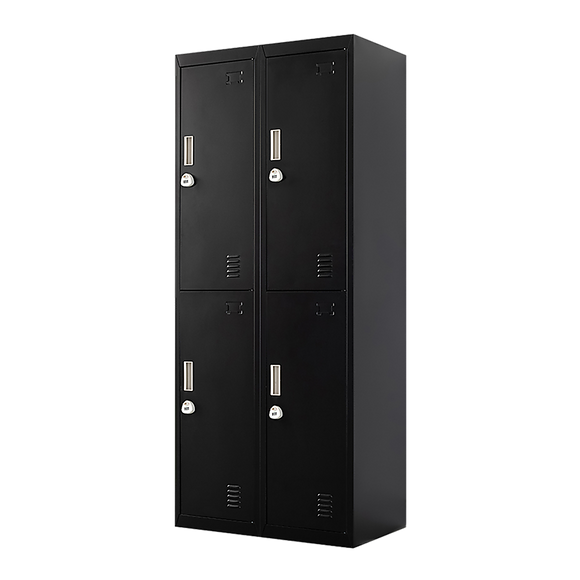 NNEDSZ Four-Door Office Gym Shed Storage Locker