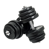 NNEDSZ 50KG Dumbbell Adjustable Weight Set