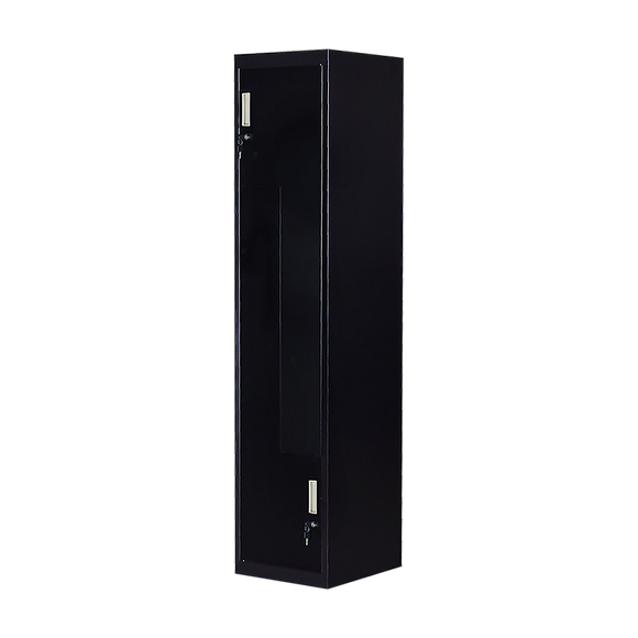 NNEDSZ Black Two-Door L-shaped Office Gym Shed Storage Lockers
