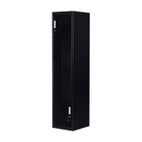NNEDSZ Black Two-Door L-shaped Office Gym Shed Storage Lockers