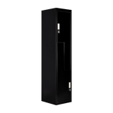 NNEDSZ Black Two-Door L-shaped Office Gym Shed Storage Lockers