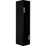 NNEDSZ Black Two-Door L-shaped Office Gym Shed Storage Lockers