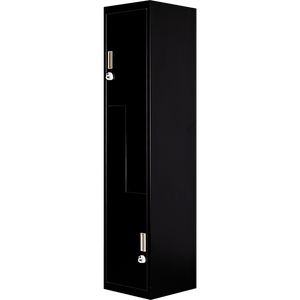 NNEDSZ Black Two-Door L-shaped Office Gym Shed Storage Lockers