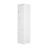 NNEDSZ Grey Two-Door L-shaped Office Gym Shed Storage Lockers