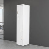 NNEDSZ Grey Two-Door L-shaped Office Gym Shed Storage Lockers