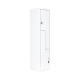 NNEDSZ Grey Two-Door L-shaped Office Gym Shed Storage Lockers