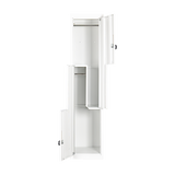 NNEDSZ Grey Two-Door L-shaped Office Gym Shed Storage Lockers