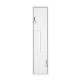 NNEDSZ Grey Two-Door L-shaped Office Gym Shed Storage Lockers