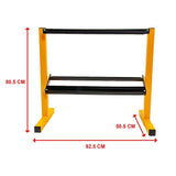 NNEDSZ 2 Tier Dumbbell Rack for Dumbbell Weights Storage